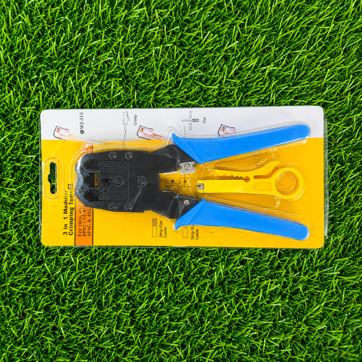3-in-1 modular crimping tool