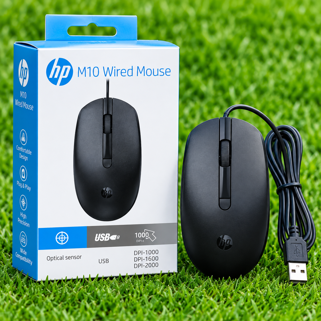HP M10 Wired Mouse