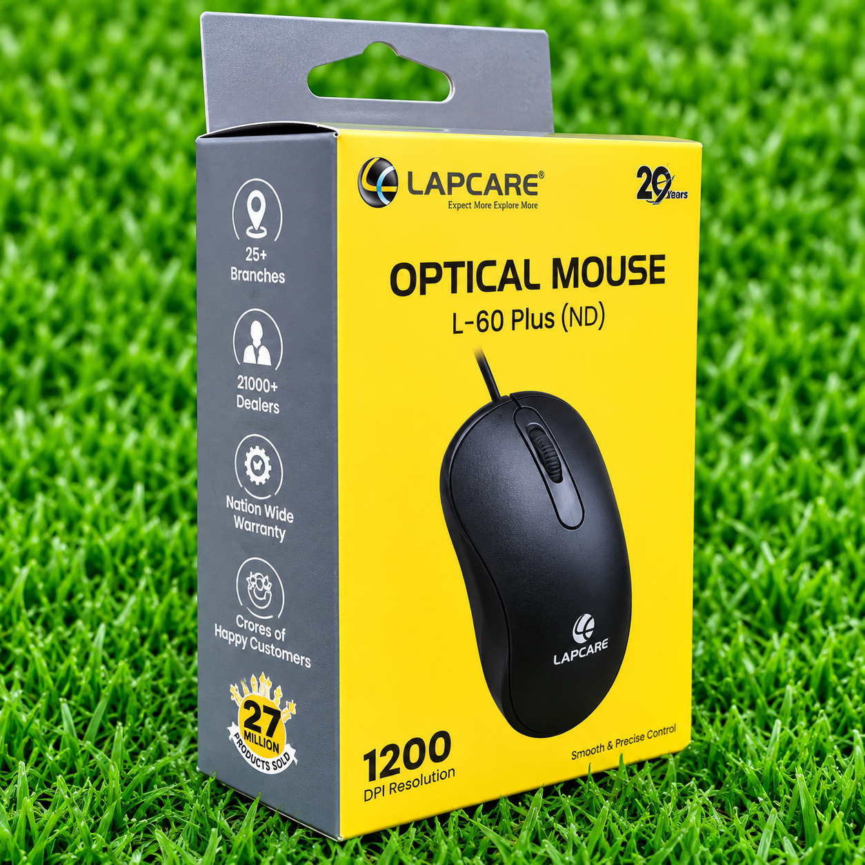 Optical Mouse LAPCARE L-60 Plus (IND)