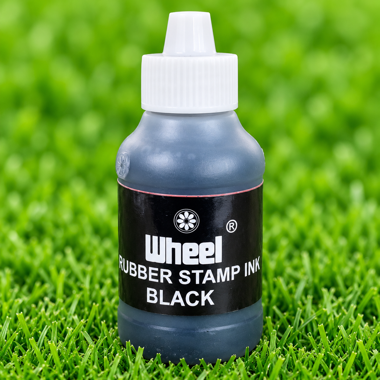 Wheel Rubber Stamp Ink – Black