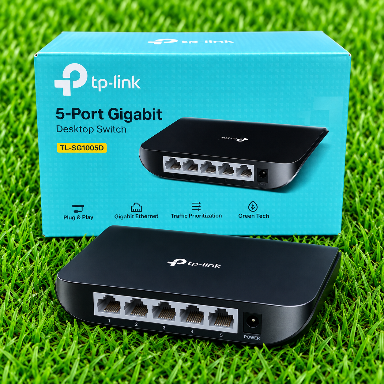 TP-Link 5-Port Gigabit Desktop Switch – TL-SG1005D