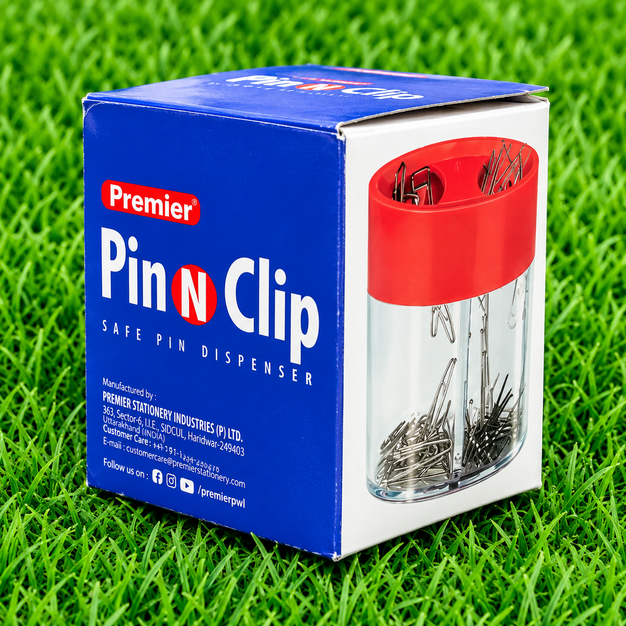 Pin Clip Office Supply Box