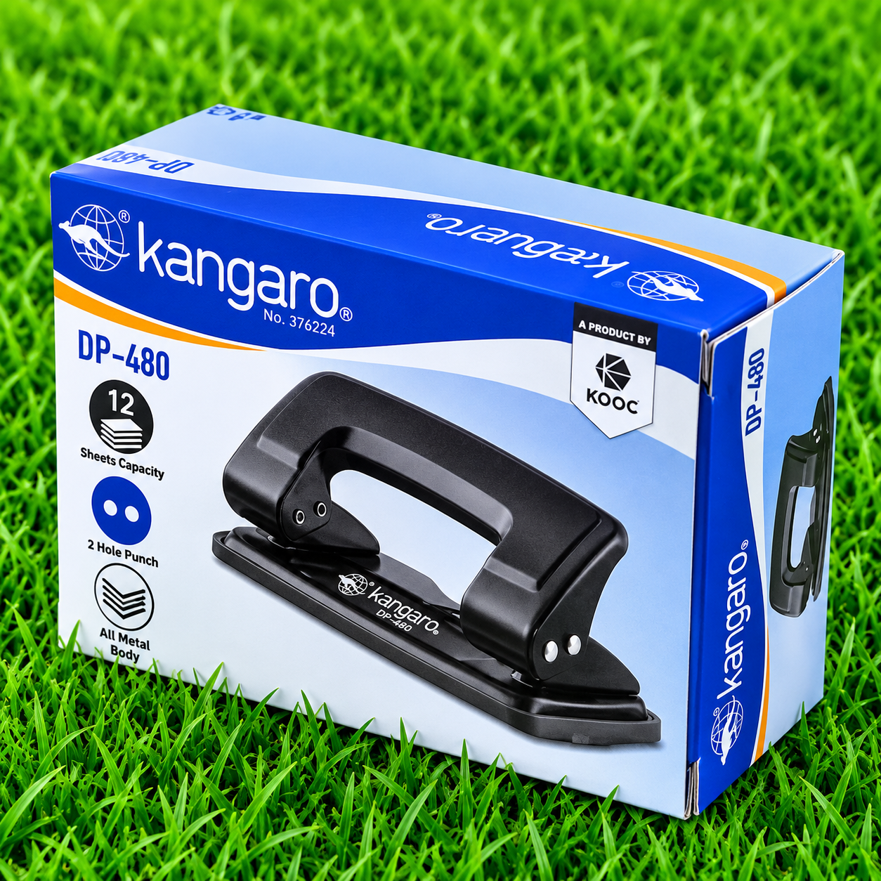 Kangaro DP-480 2-Hole Paper Punch Machine