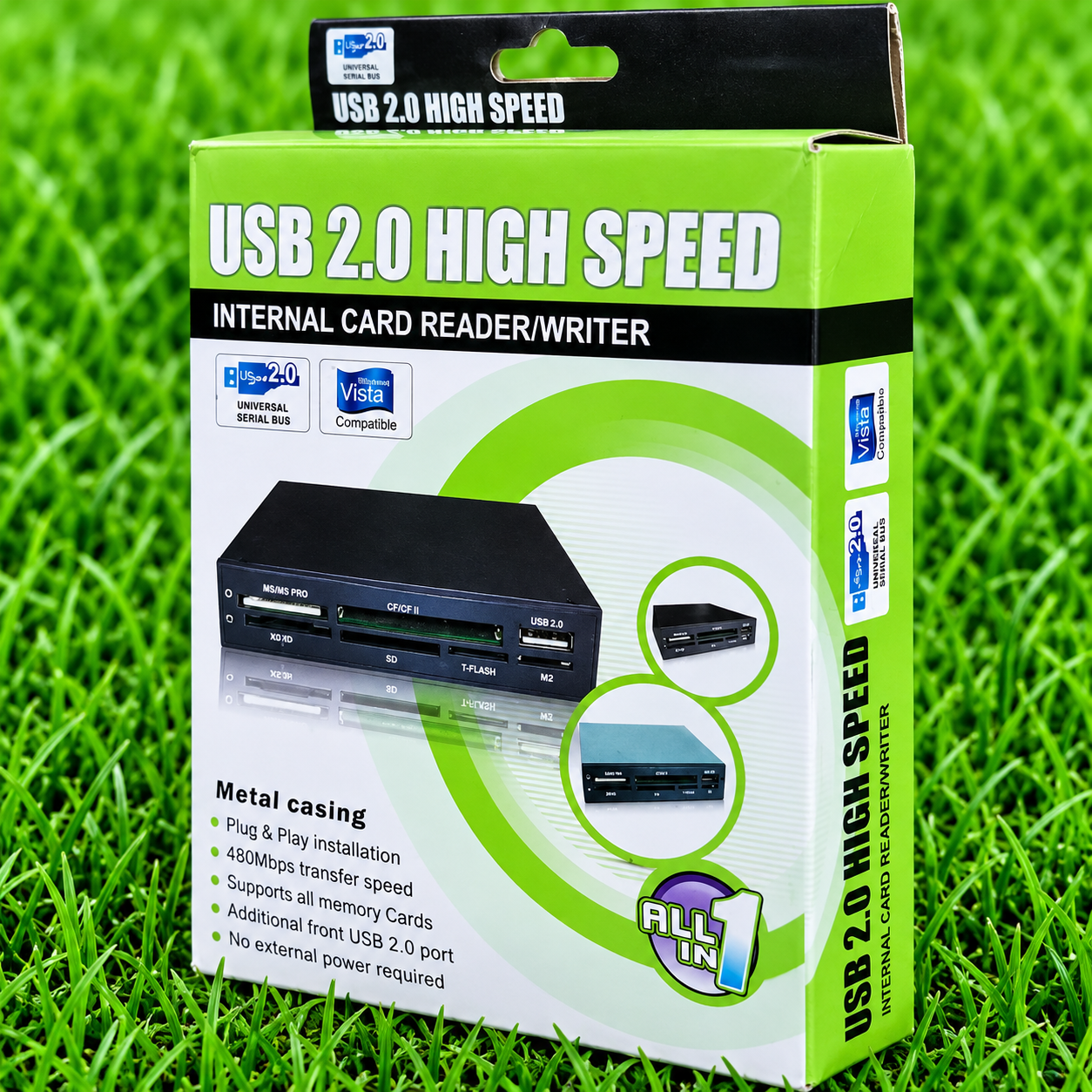 USB 2.0 High Speed Internal Card Reader/Writer
