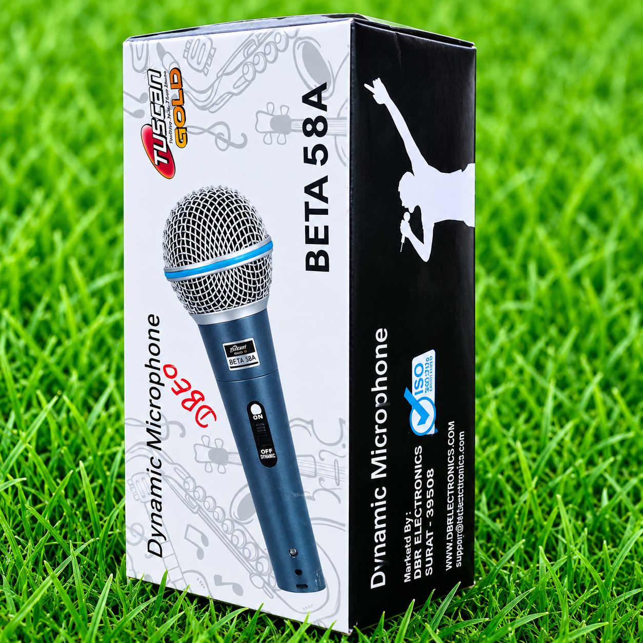 Tuscan Gold BETA 58A Dynamic Microphone