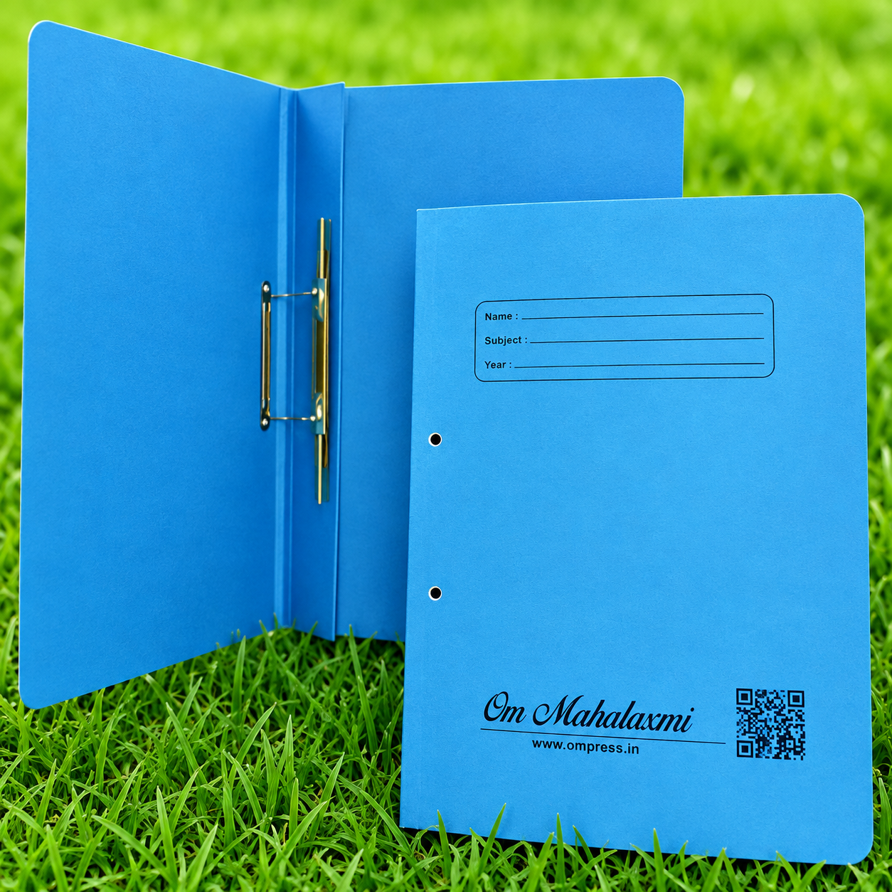 A4 Blue Spring File